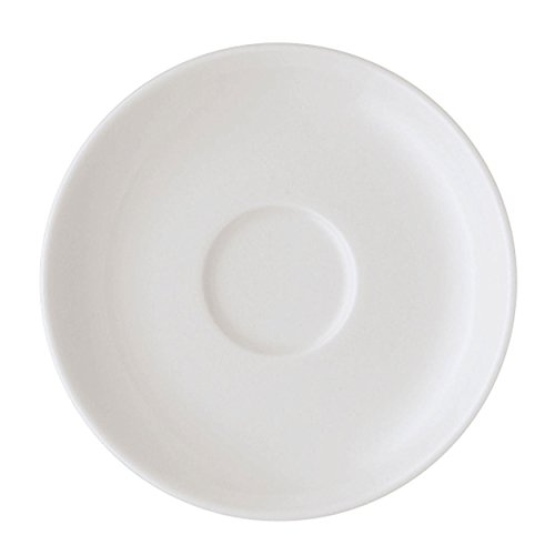 Arzberg Form 2000 Untertasse für Espressotasse 90 ml, Unterteller, Unter Teller, White, Porzellan, 12 cm, 42000-800001-14721 von Arzberg