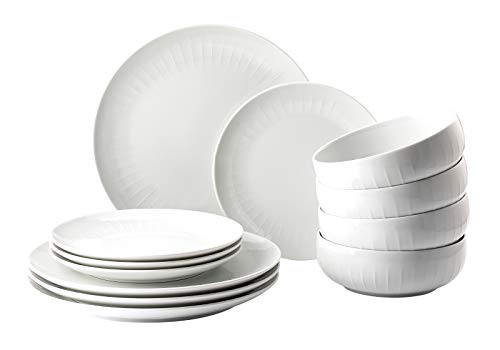 Arzberg Rosenthal 44020-800001-28650 Joyn Weiss Dinnerset 12tlg (1 Set) von Arzberg