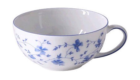 Tee-Obertasse 0,19 L Form 1382 Blaublüten von Arzberg