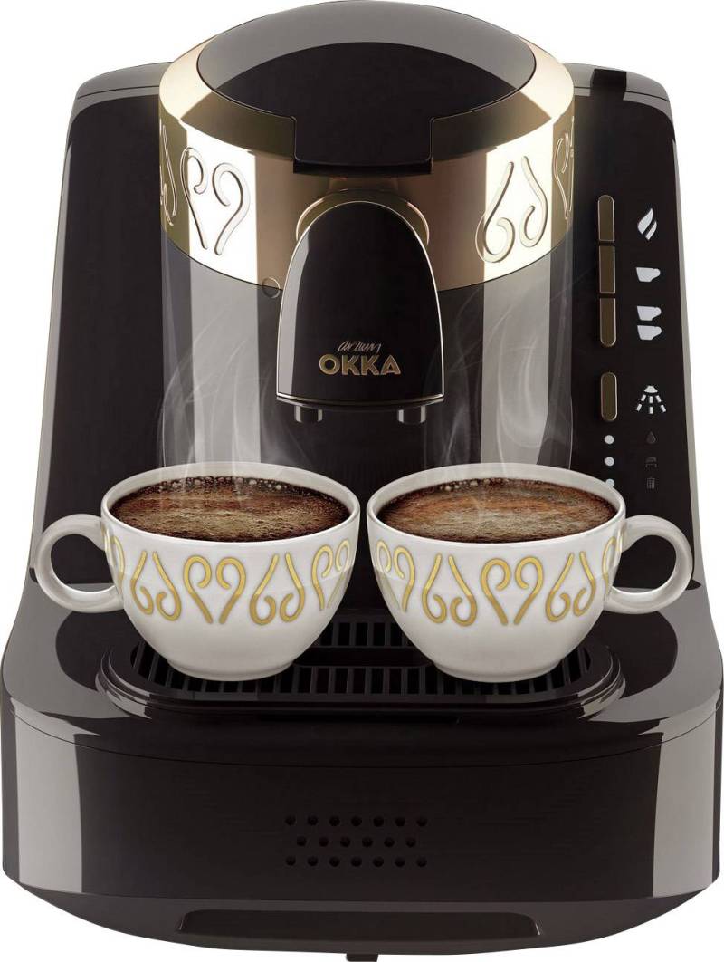 Arzum Mokka Automat Okka Schwarz Kupfer 710 W Vollautomatisch Siehe Text/Foto537 B-Ware von Arzum