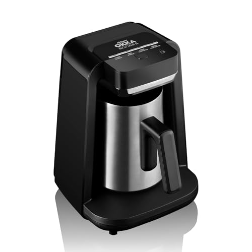 Arzum OKKA OK0012-RK Rich Spin M Turkish Coffee Machine, Milk Turkish Coffee Function, Over Flow Prevention System, Chrome Arzum OKKA OK0012-RK Rich Spin M Turkish Coffee Machine, Milk Turkish Coffee Function, Over Flow Prevention System, Chrome von Arzum