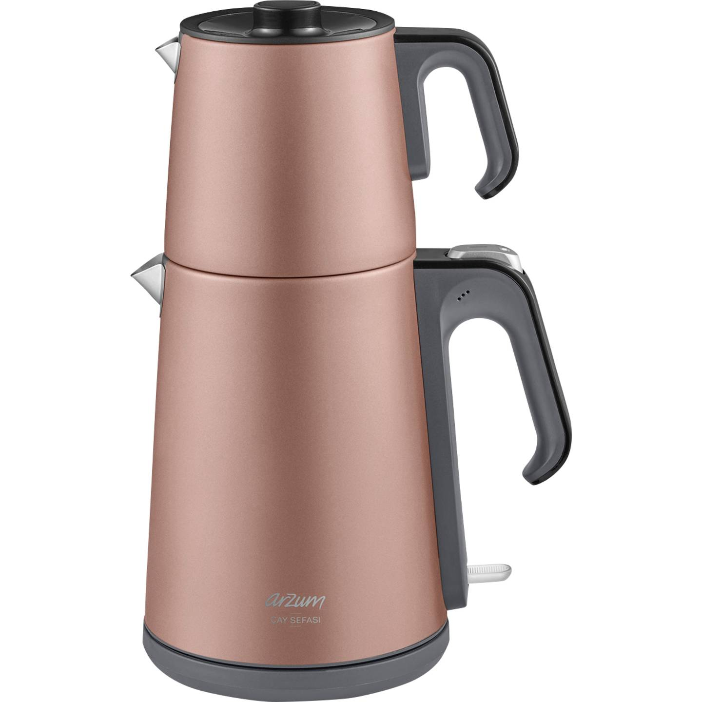 B-Ware Arzum Teekocher Teebereiter Cay Sefasi Teekanne Granatapfel Warmhaltefunktion B-Ware Arzum Teekocher Teebereiter Cay Sefasi Teekanne Granatapfel Warmhaltefunktion von Arzum