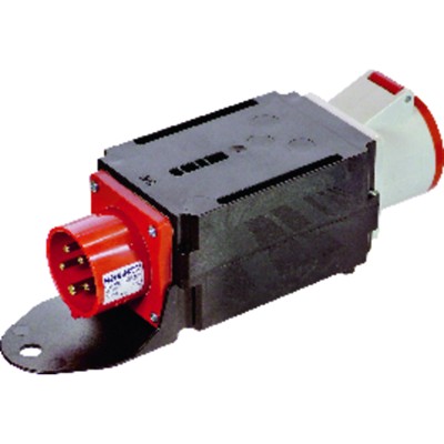 Adapter MIXO 16A Phasenw. auf 32A Dose von As Schwabe