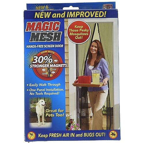 Magnetischer Türvorhang Türnetz Insektenschutz Magic Mesh von Magic Mesh