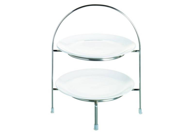 ASA SELECTION Etagere à table 2-stufig für Teller 21 cm, Metall, Lieferung ohne Teller von Asa Selection