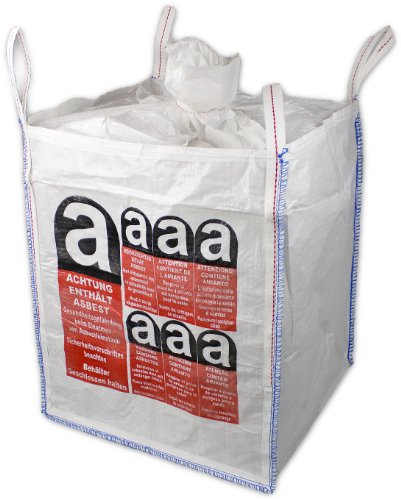 10er Set, Big Bag Asbest, 90x90x110 cm von Asatex