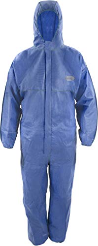 Cover Tex Chemieschutzoverall (SMMS) C-3, blau/grün, Gr. 3XL (50 Stück) von Asatex