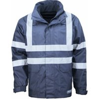 Multinorm-Parka 3850B blau, Reflex, Gr. M Gr. M Multinorm-Parka 3850B blau, Reflex, Gr. M Gr. M von Asatex