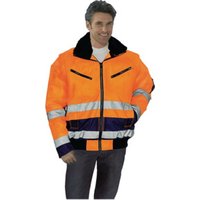 Warnschutz-Pilotenjacke Gr.XL orange/marine PREVENT von Asatex