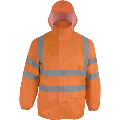 Warnschutz-Regenjacke Prevent® RJO, warnorange, Größe 2XL von Asatex