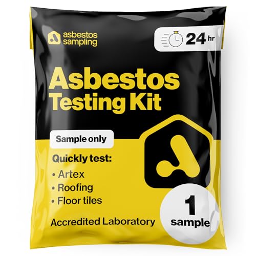 Asbestproben-Set (1 Probe) inkl. 24-Stunden-Testgebühr im Labor, Anleitung (evtl. nicht in deutscher Sprache). von Asbestos-Sampling.com