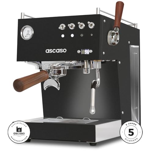 Ascaso Steel DUO Plus schwarz Siebträgermaschine Ascaso Steel DUO Plus schwarz Siebträgermaschine von Ascaso