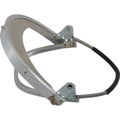 Alu-Helmhalterung für Helm mit Kapselgehörschutz von Aschua