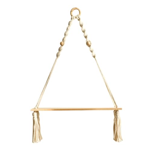 Ascitndy Regal Boho Regale An der Wand Dekoration für Schlafzimmer Wohnzimmer B von Ascitndy