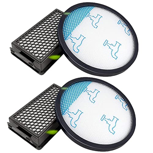 Asdazrxy 2 Stück HEPA-Filter Set für Rowenta Compact Power XXL RO4825EA RO4871EA RO4855EA RO4881EA (Model RO48xx) Staubsauger (Vergleich Nr. ZR78000) Hepa Staubsaugerfilter-Set von Asdazrxy