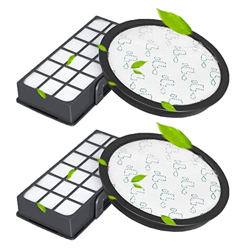 Asdazrxy 2 Stück HEPA-Filter Set für Rowenta Silence Force Cyclonic 4AAAA RO7611 RO7612 RO7643 RO7647 RO7649 RO7663 RO7676 RO7681 RO7689 RO7690 (Modell RO76 xx) Staubsauger (Vergleich ZR903701) von Asdazrxy
