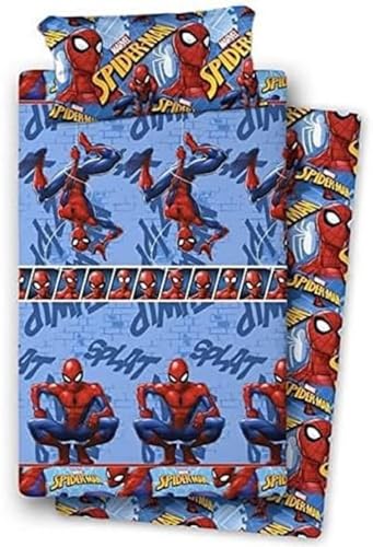 Asditex Spiderman-Bettwäsche-Set für Betten mit 90 cm. von Asditex
