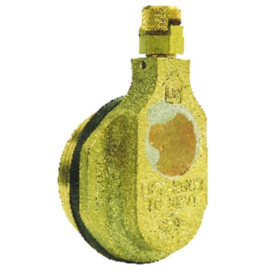 Fass-Sicherheitsventil Messing Gewinde 2" Auslösedruck 0,35 bar 1,1 kg von Asecos