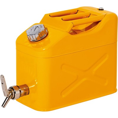 Kanister mit Dosierhahn Stahl lackiert, 10L, 170x445x280mm von Asecos