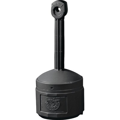Standascher PE Justrite 15 L, Ø419xH978mm, schwarz von Asecos
