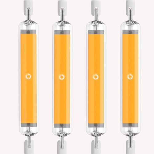 Aseoacc R7S LED 118mm Dimmbar 20W, LED R7S 118 Glühbirne, Entspricht 200W-Halogenlampe, Naturweiß 4500K 2000 lm, 360 Grad, AC 220–240 V, 4 x 20 W von Aseoacc