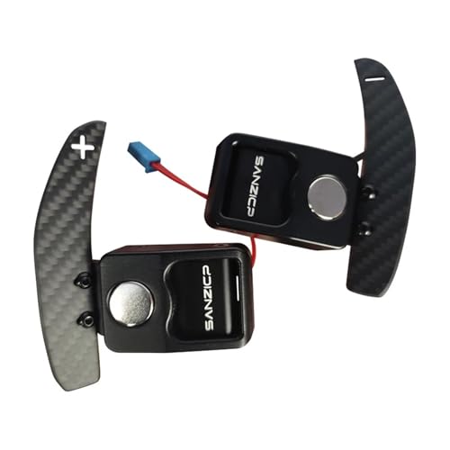 Asfgchh Kompatibel mit BMW F-Serie F30, F10, F35, F80, F15, F16, F25, Kohlefaser, magnetisches Schaltpaddel von Asfgchh
