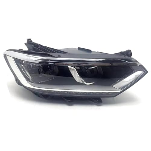 Asfgchh Scheinwerfer für VW für Passat B8 2014 15 16 17-2020 Scheinwerfer Frontstoßstange Scheinwerfer Scheinwerferbaugruppe Scheinwerferlampe mit LED-Scheinwerferbaugruppe (rechts) von Asfgchh