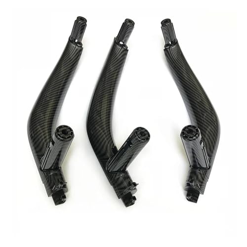 Asfgchh Türgriff Auto Innenraum Kohlefaser für BMW X5 X6 F15 F16 2014–2018 Griff (rechtsseitiges Set) von Asfgchh