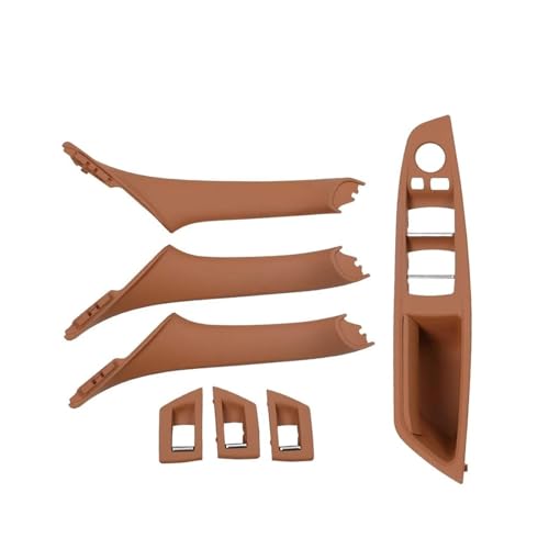 Asfgchh Türgriff Fensterschalter Panel Pull RHD Rechtslenker 7-teiliges Set für BMW F10 F11 F18 520 523 525 528 530 (Modell A Champagner) von Asfgchh