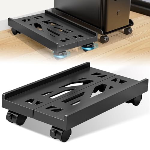 Asfrode Mobile PC Ständer CPU Ständer, Einstellbarer Breite Desktop Computer Tower Ständer CPU Computer Halterung unter Schreibtisch Universal Mobil PC Ständer mit 4 Lenkrollen, Rollen Feststellbar Asfrode Mobile PC Ständer CPU Ständer, Einstellbarer Breite Desktop Computer Tower Ständer CPU Computer Halterung unter Schreibtisch Universal Mobil PC Ständer mit 4 Lenkrollen, Rollen Feststellbar von Asfrode