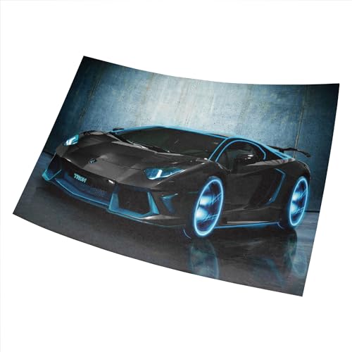 EH3688 Lamborghini Aventador Tron Modified Custom Car Poster Druck Größe 28 cm x 43 cm (280 mm x 430 mm), mattes Finish, Papiermaterial, Geschenk, dekorativer Druck, Wand von Asher
