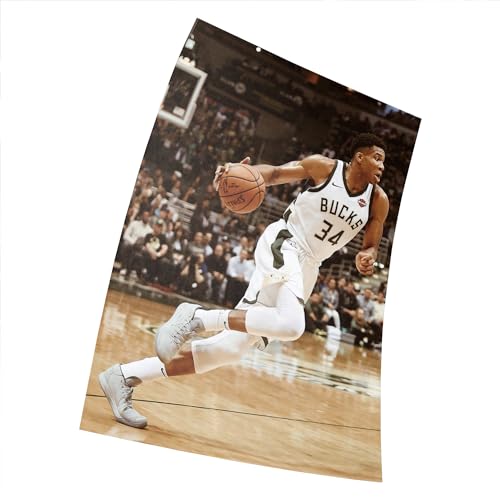 Giannis Antetokounmpo Posterdruck, Größe 28 cm x 43 cm, Geschenk, dekorativer Druck Wand von Asher