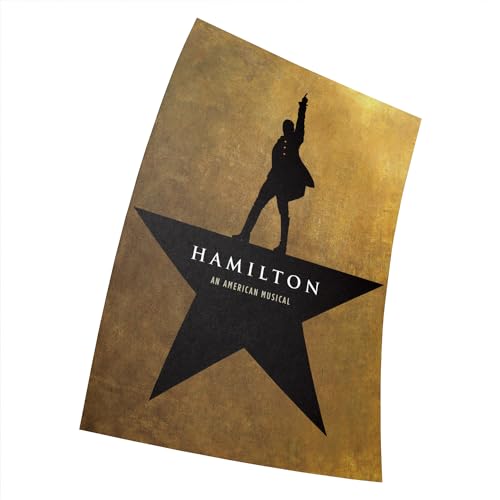 Hamilton Broadway Show Musical Wall Art UK Music Theater 30x46cm 300x460mm von Asher