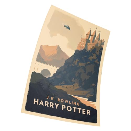 Harry Potter Vintage-Posterdruck, Größe 28 cm x 43 cm, Geschenk, dekorativer Wanddruck von Asher