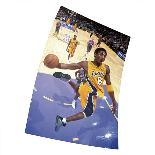 Kobe Bryant NBA Los Angelles La Lakers Basketball-Posterdruck, 30 x 46 cm, 300 x 460 mm von Asher