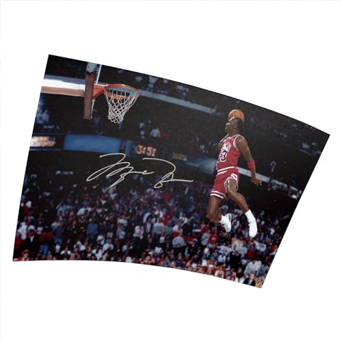 Michael Jordan – Posterdruck, Größe 28 x 43 cm, Geschenk, dekorativer Druck von Asher