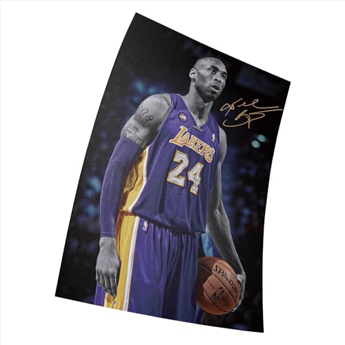 Poster mit Aufschrift "To The Memory of Kobe Bryant Bryant", Basketballer-Posterdruck, Größe: 28 x 43 cm, mattes Papier, Geschenk, dekorativer Druck von Asher