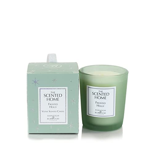 Ashleigh & Burwood Frosted Holly Candle Votivkerze 70 g in Geschenkbox von ASHLEIGH & BURWOOD