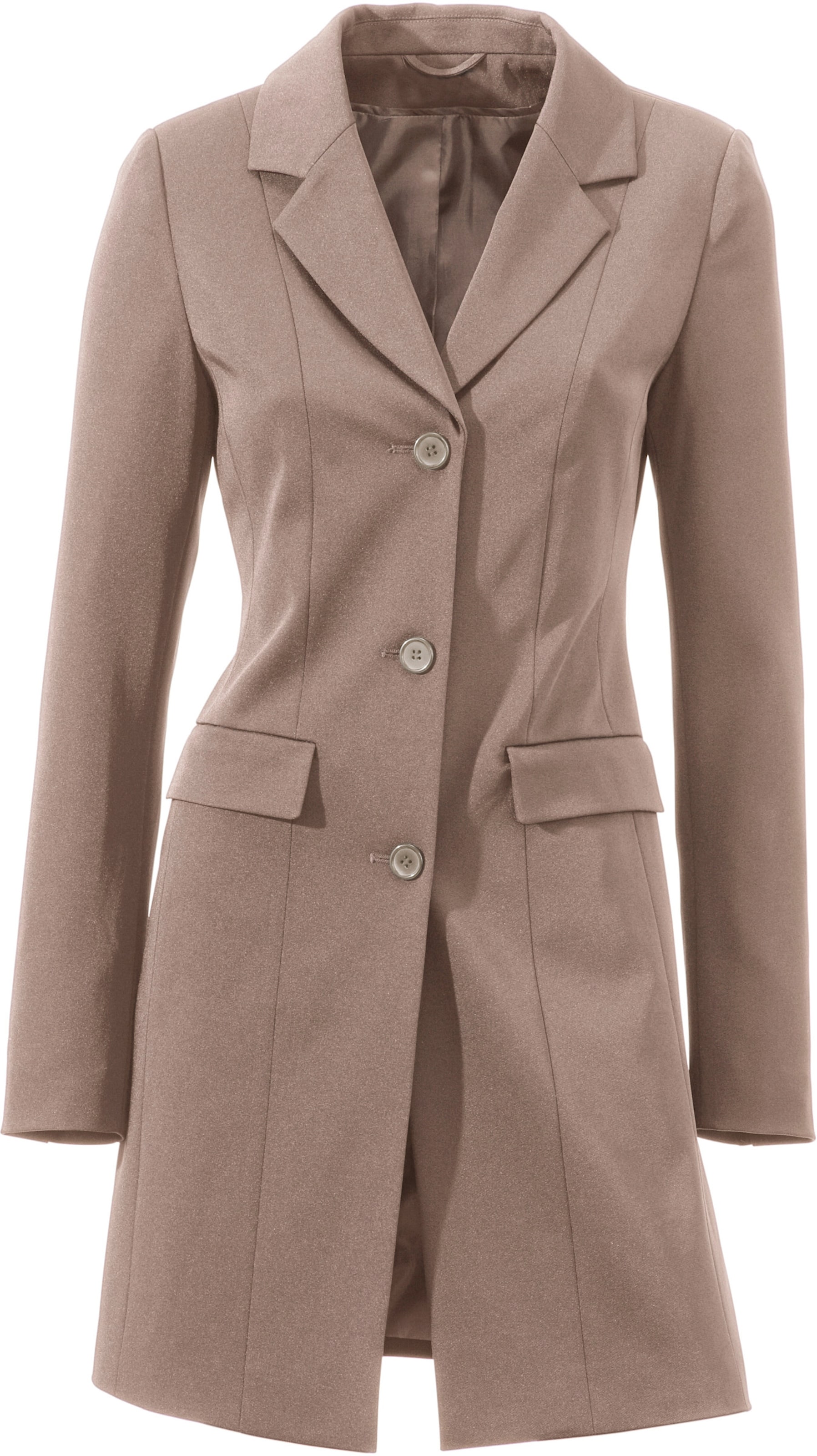 Longblazer in taupe von heine von heine