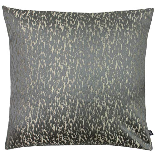 Ashley Wilde Andesit Polyester gefülltes Kissen, Mercury/Dunkelgrau, 50 x 50cm von Ashley Wilde