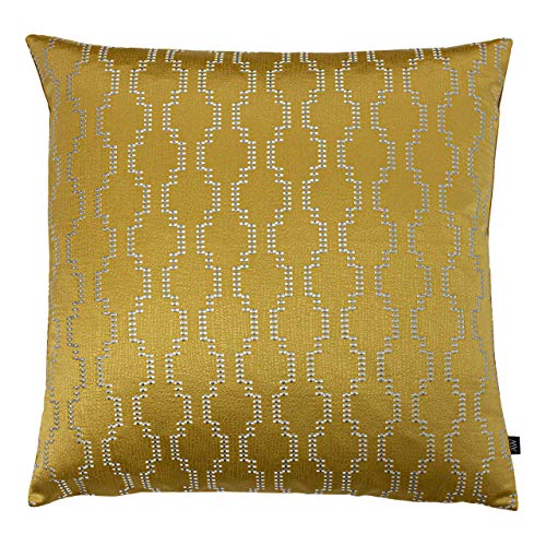 Ashley Wilde Nash Feder gefülltes Kissen, Antik/Gold, 50 x 50cm von Ashley Wilde