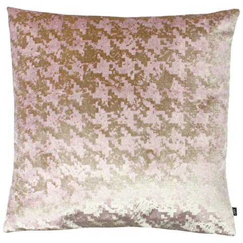 Ashley Wilde Nevado Kissenbezug, Samt, Rose Gold/Blush, 50 x 50cm von Ashley Wilde