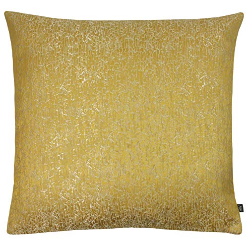 Ashley Wilde Rion Polyester gefülltes Kissen, Sonnenschein/Gold, 50 x 50cm von Ashley Wilde