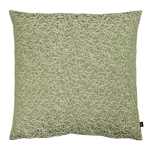 Ashley Wilde Wick Polyester gefülltes Kissen, Sage/Olive, 50 x 50cm von Ashley Wilde