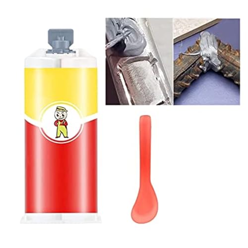 All-Purpose Repair Glue Casting Repair Glue for Metal,AB Glue Waterproof Sealant,Metal Repair Paste Magic Welding Glue,Metal Cold Welding Industrial Glue,for Metal,Iron,Steel (1 Pcs) von Ashopfun