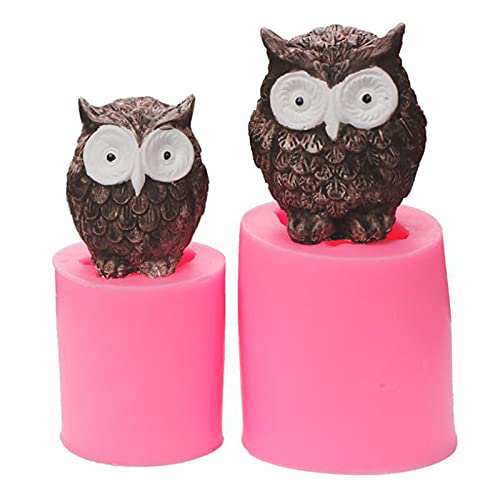 2 Stück Eule Süßigkeiten Schimmel Silikon Tier Form Eule Silikonform Tier Schokolade Süßigkeiten Form DIY Silikon Eulen Form 3D Tier Handwerk Kunst Silikon Seifenform Handwerk DIY Kerze Werkzeug 2 Stück Eule Süßigkeiten Schimmel Silikon Tier Form Eule Silikonform Tier Schokolade Süßigkeiten Form DIY Silikon Eulen Form 3D Tier Handwerk Kunst Silikon Seifenform Handwerk DIY Kerze Werkzeug von Ashuxxn