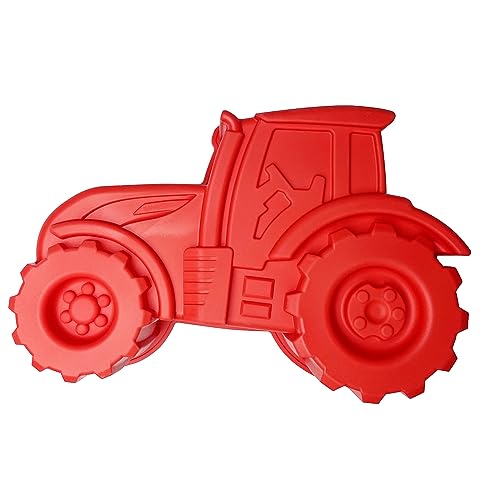 Traktor Backform Silikonform - 3D Auto Form für Kuchen, Pudding, Gelee - DIY Geburtstags-Kuchenform (Rot) Traktor Backform Silikonform - 3D Auto Form für Kuchen, Pudding, Gelee - DIY Geburtstags-Kuchenform (Rot) von Ashuxxn