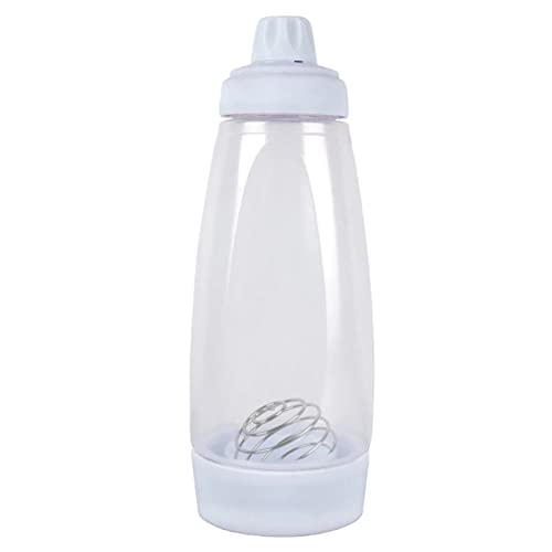 Teigspender Quetschflasche mit Deckel und Skala Teig Mixer für Pancakes Pfannkuchen Teig Mixer Hand Batter Dispenser Batter Mixer Quetschflaschen für Pancakes,Muffins,Poffertjes,Crepes und Waffeln von Ashuxxn