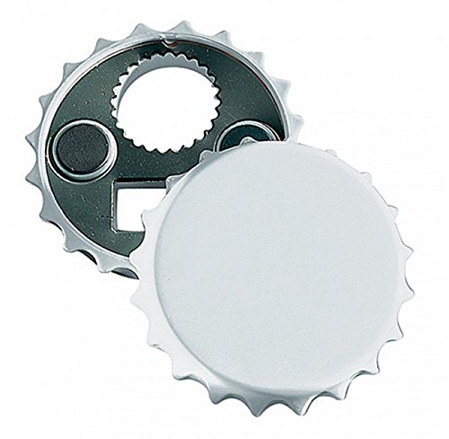 Flaschenöffner Kapselheber mit Magnet Kranz in weiss direkt aus Fabrik Flaschenöffner Kapselheber mit Magnet Kranz in weiss direkt aus Fabrik von Asiastore888