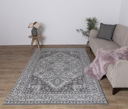 Asiatic Teppich, grau, 160 x 230 cm von Asiatic